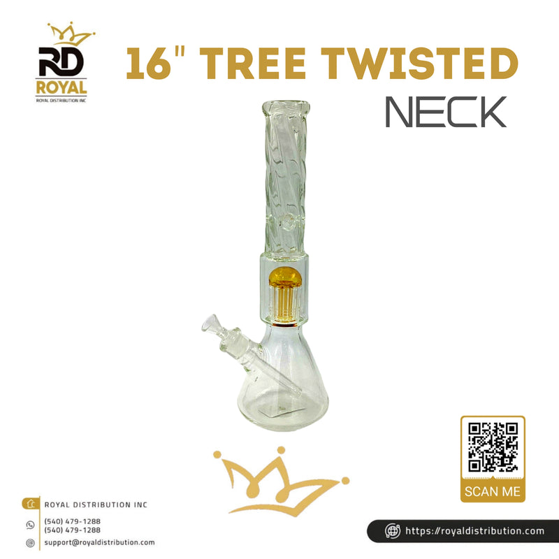 16" Tree Twisted Neck