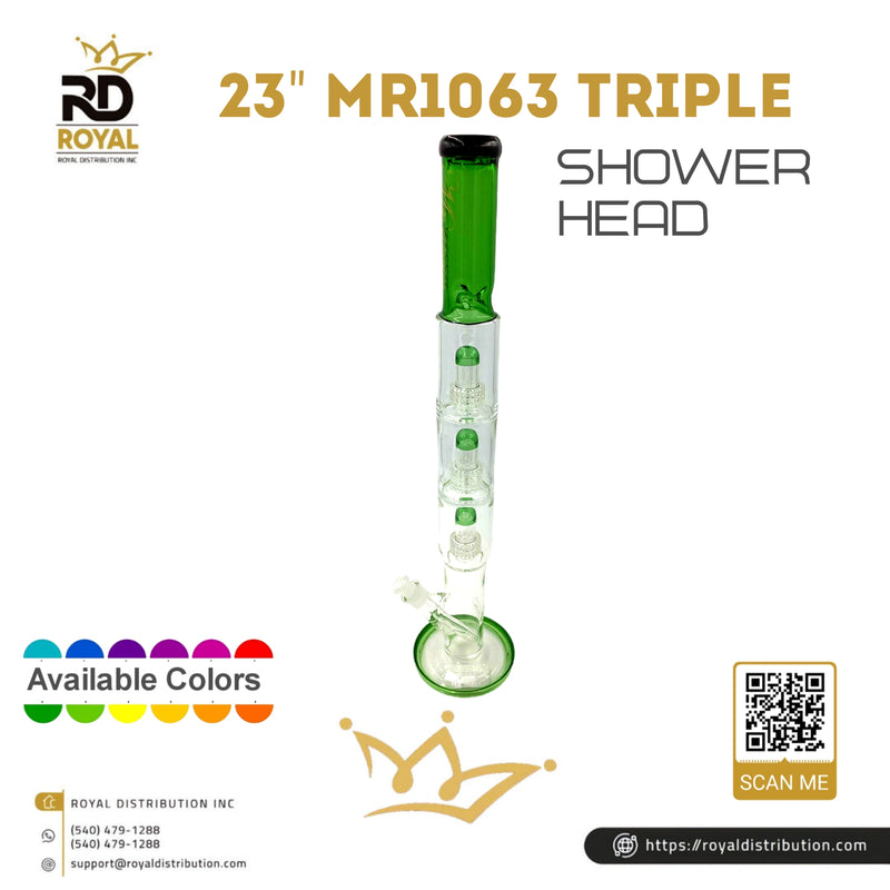 23" MR1063 Triple Showerhead