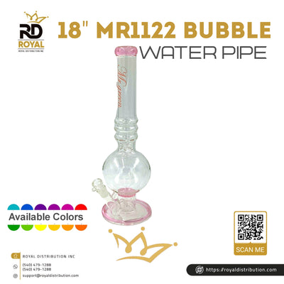 18" MR1122 Bubble Water Pipe