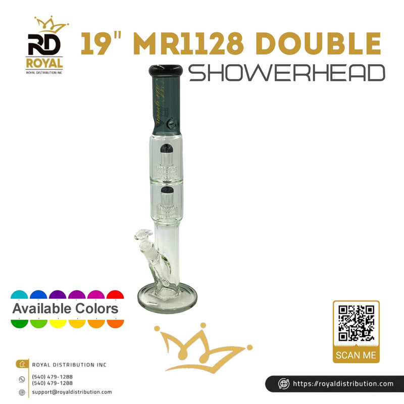 19" MR1128 Double Showerhead