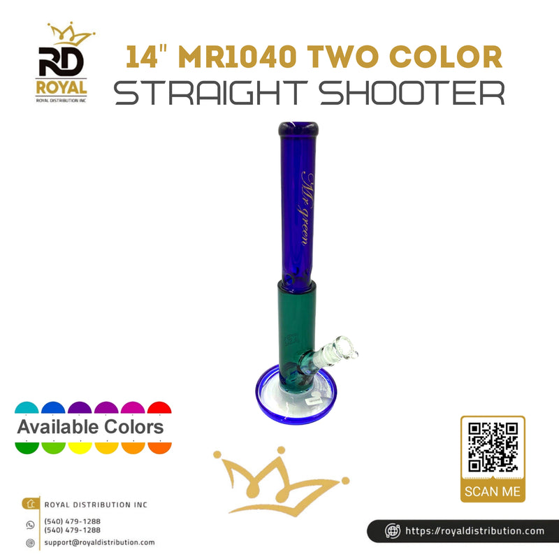 14" MR1040 Two Color Straight Shooter