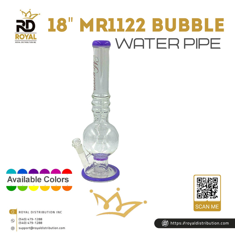 18" MR1122 Bubble Water Pipe