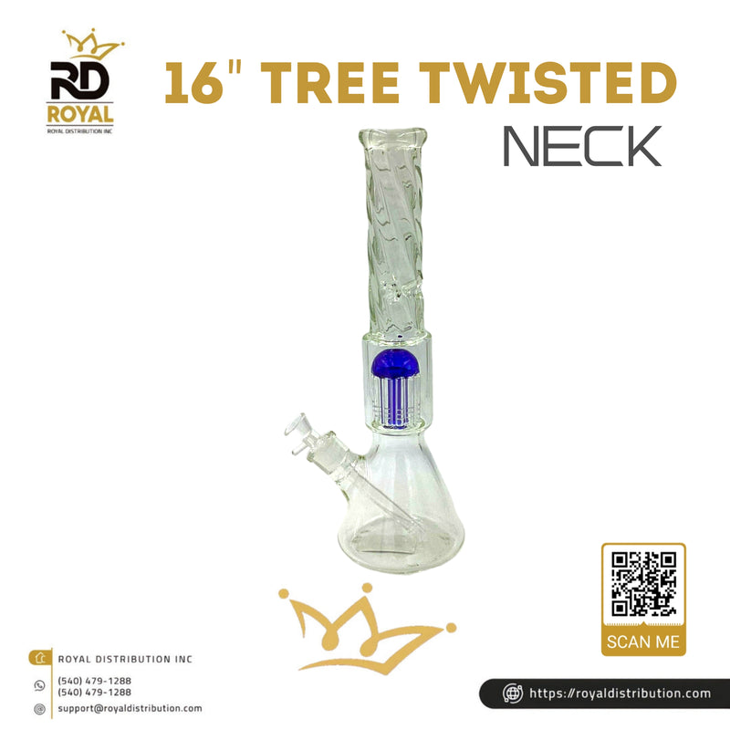 16" Tree Twisted Neck