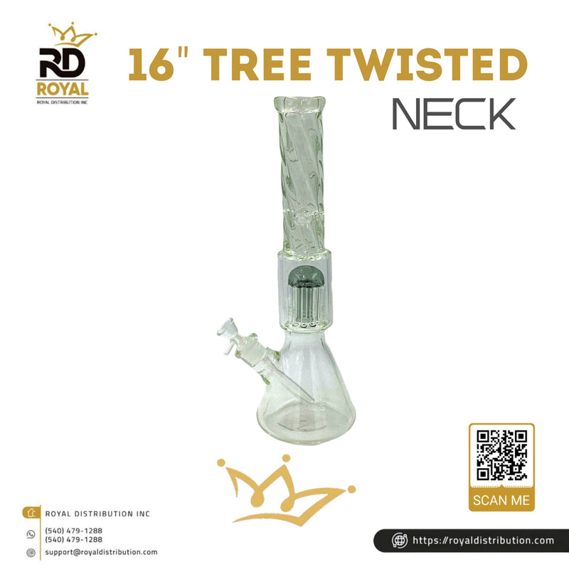 16" Tree Twisted Neck