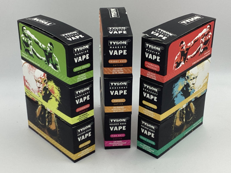 Tyson Golden Nugs Knockout Warrior Vapes